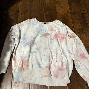women’s adult small sweatshirt (tie-dye)